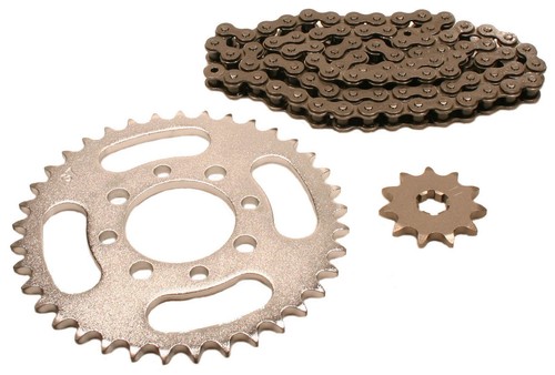 Chain and sprocket - and,