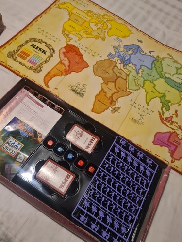 Risk board game - board,