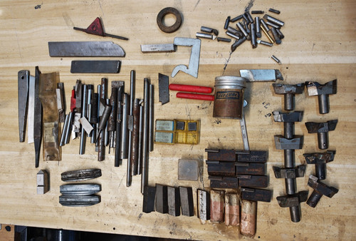 Metal lathe tooling joblot - lathe,