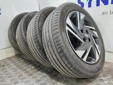 Genuine 16 Inch HYUNDAI I20 Alloy Wheels & 195/55/16 Michelin Tyres 52910-00200