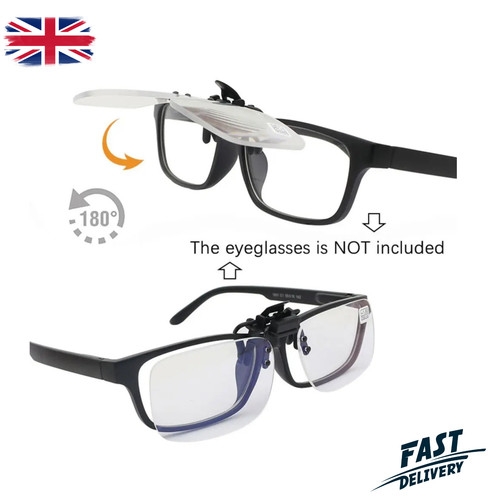 Clip flip magnifying - clip, on