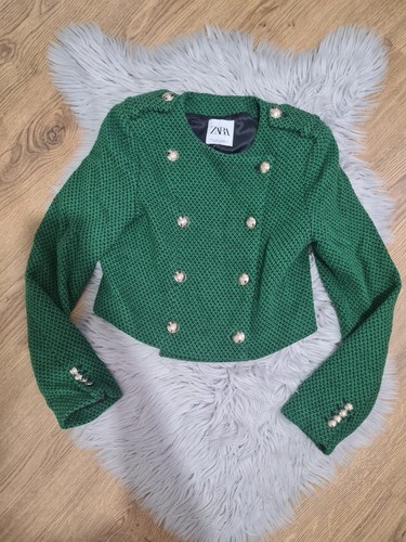 Zara womens green - zara, blazer