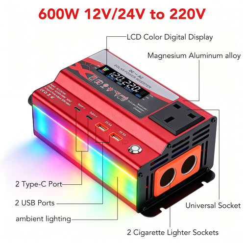 600w modified sine - modified, power