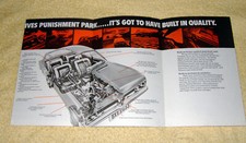 Vauxhall Punishment Park 1970, HC Viva fold-out brochure 1970 Rare