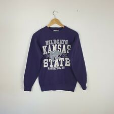 Men’s Galt Sand Purple Sweatshirt Jumper USA Wildcats Kansas State Size S*