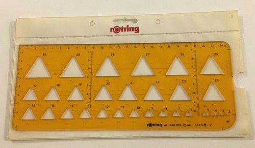 Rotring triangles technical