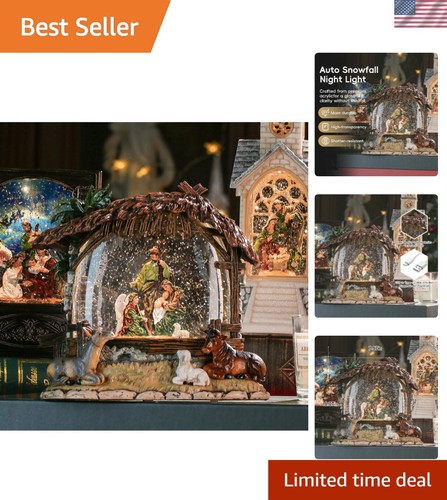 Christmas snow globe - globe, music