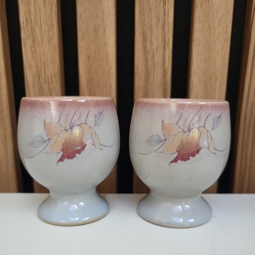 Vintage denby egg cups in - x,