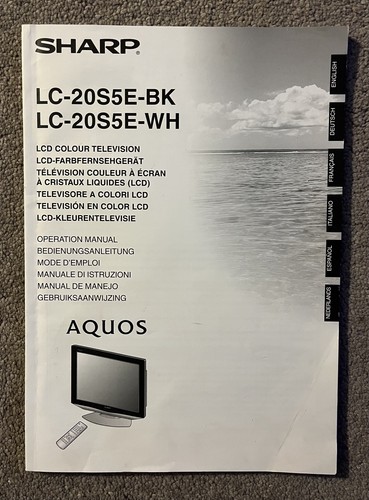 Sharp aquos lcd - aquos, colour