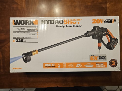 Worx hydroshot wg620 20v - worx, wg620.4