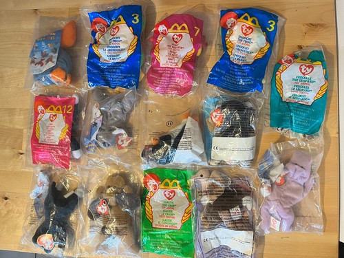 Mcdonalds beanie babies - mcdonalds,