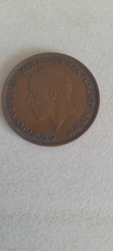 1936 bronze old penny - bronze,