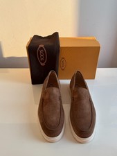 Tods Suede Espadrilles Slip On