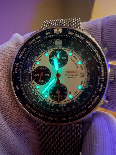 Seiko sna413 blue panda - seiko,