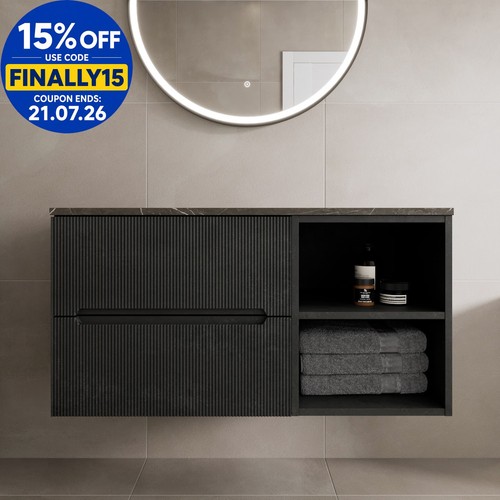 1000mm bathroom vanity unit - bathroom,