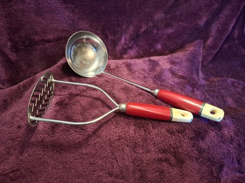 Vintage skyline potato masher - vintage,