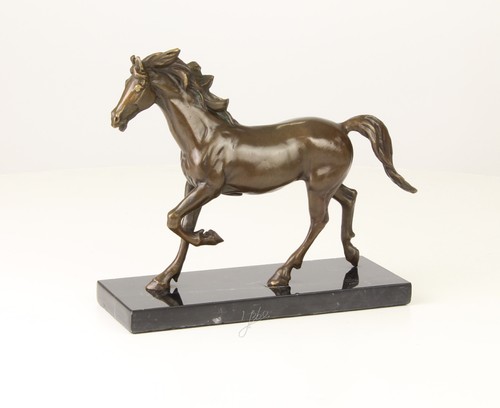 Bronze sculpture horse art - sculpture,