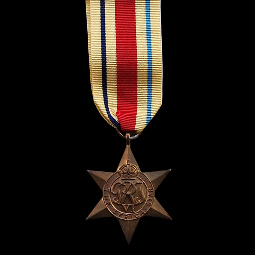 Ww2 british africa star - star, medal