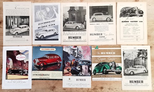 Humber cars 1940s - ,