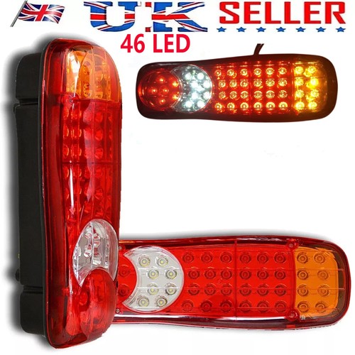 Led rear tail lights - lights, pair