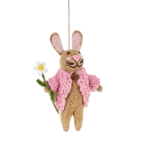 Handmade felt blossom - handmade,