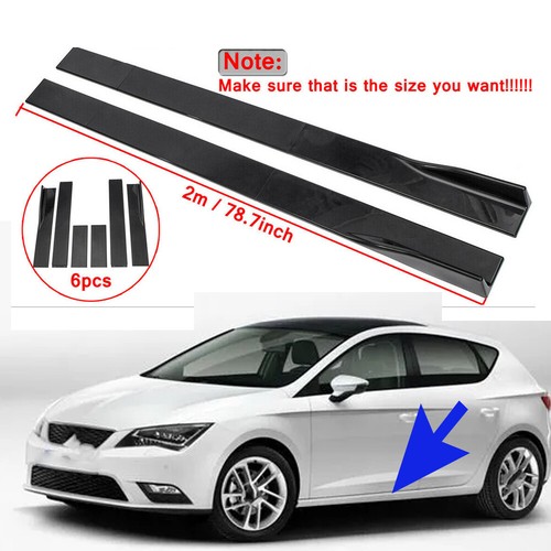 Car side skirts - car,