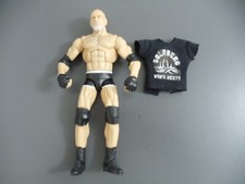 WWE MATTEL ELITE 74 GOLDBERG Wrestling Figure & custom shirt