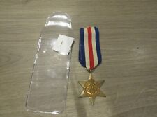 UNNAMED WW 2 FRANCE & GERMANY STAR MEDAL WITH RIBBON IN PLASTIC WALLET (1)