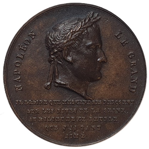 1840 france bronze medal - 1840,