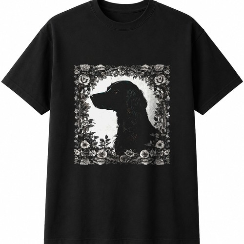 Detailed sprocker with roses - detailed,