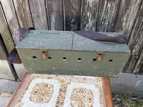 Vintage double ferreting box - ferreting,