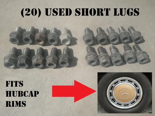 Set used short lugs bolts - used,