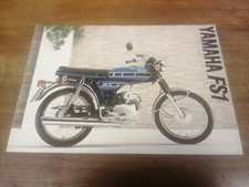 YAMAHA (FS1E) FS1 50cc PEDALED 1970'S SPORTS MOPED SALES BROCHURE