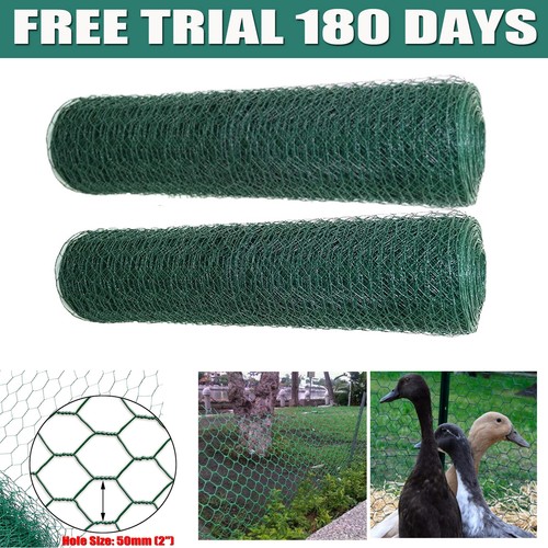 Green pvc coated - pvc, netting