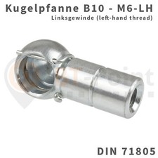 Ball socket steel galvanized