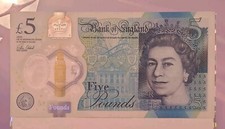  Rare five pound note AA11