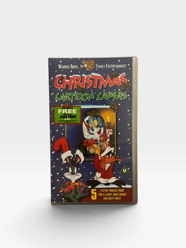 Christmas cartoon capers vhs - capers,