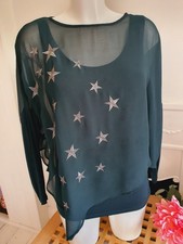 Mint velvet dark green star - velvet,