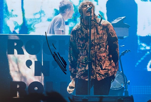 Liam gallagher hand signed - gallagher,