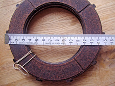 4 BSA TRIUMPH CLUTCH PLATES 1 NEW 3 USED 4.75”Diameter