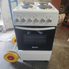 ✅ New Haden HES50W Freestanding 50cm White Electric Cooker Excellent condition