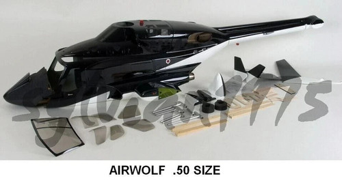 Funkey airwolf scale fuselage - funkey,