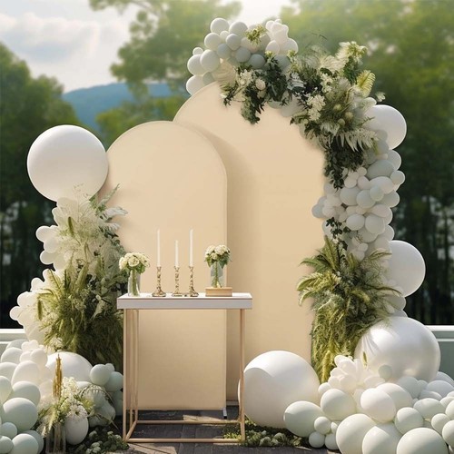 Double sided arch backdrop - double,