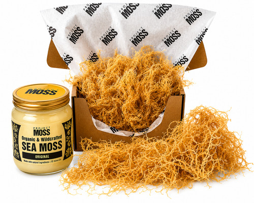 Raw sea moss - sea, (dried)