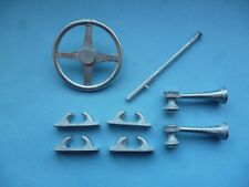Model Boat White Metal Fitting Set.(Set B)Like Robbe Graupner.