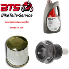 Set 4L oil, filter, drain plug
