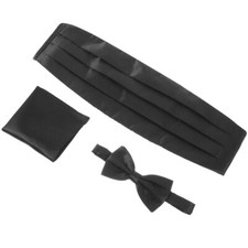 3 Pcs Dickie Bow Tie Black and