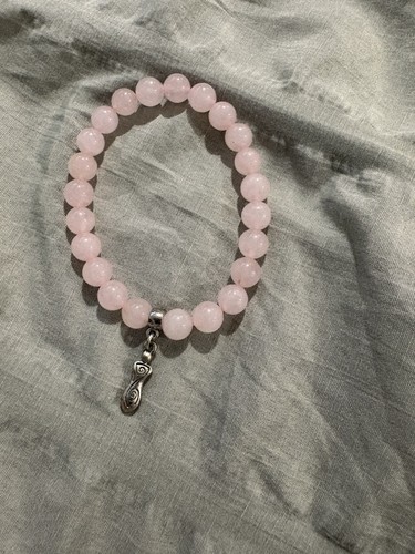 Rose quartz fertility - , bracelet