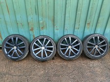VOLKSWAGEN GOLF CABRIOLET 517 MK6 SET OF 4 18" ALLOY WHEELS WITH TYRES