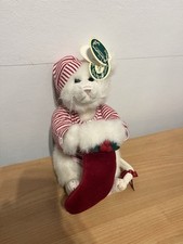 Bearington Collection Bears: Pip Style #1766, Christmas Mouse Teddy